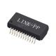 LP82401HNL 2.5G Base -T Single Port Low Profile Lan Transformer Magnetic Modules SMT 24 Pin