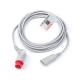Odorless IBP Extension Cable Multiscene Compatible Mindray To PVB 12 Pin