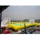 Fire Resistant Inflatable Football Field Sewn Stitching 14m X 8m