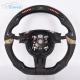 LED Carbon Fiber 997 Alcantara Steering Wheel Smooth Porsche Racing 350mm