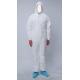 Disposable Microporous protective safety coverall/work suit,white,55g,SMS coverall with or without hood and boot