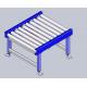 Galvanized Roller Carton Conveyor System Process Design Size