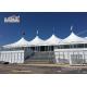 Two Floor Double Decker Marquee Tents Aluminum Frame For Event and Party