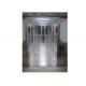 1 - 6 Person Hospital Electronic Cleanroom Air Shower With Three Side Blowing