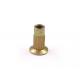 Zinc Plated Flat Head Blind Nut with Straight Knurls Used Construction Fields