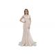 Royal Princess Light Pink Middle Eastern Evening Dresses / Mermaid Bridesmaid Dress