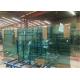 8mm/10mm/12mm Thick Tempered Safety Glass Door with Grooves / Holes