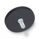 D88x8mm Round Rubber Coated Magnet Base With Outer Thread 45kg Pull Force Round Shape