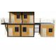 Eco Friendly Mobile Detachable Container House And Flat Pack Homes 20ft