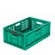 Collapsible Vegetable Storage Plastic Basket in Customized Color and Stackable Design