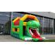 Custom Made Multifun Inflatable Combo Aframe Metkop Bouncy Castles With Slides
