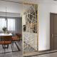 Contemporary Decorative Metal Room Divider Thickness Customized