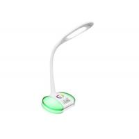 Eye Care Touch Control Led Desk Reading Lamp , Dimmable Table Lamp With Clock