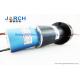 Electrical Ethernet Hybrid Slip Rings Four Passage With 78mm Overall Diameter , 30RPM Speed