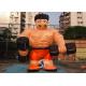 Custom made anytime fitness giant inflatable muscle man for gym outdoor promotion