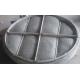 Mist Eliminator Stainless Steel Knitted Wire Mesh Irregular Hole Filter Application