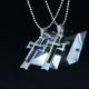 Fashion Top Trendy Stainless Steel Cross Necklace Pendant LPC414