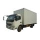 3 Ton Dongfeng Light Duty Cargo Vans , Small 95km/h Steel Box Truck