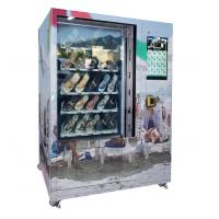 Socks Automatic Vending Machine Customized Logo And Sticker LED Lighting, Micron