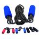 different colors foam handle speed jump rope