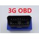 Vehicles / Car 3G GPS Tracker OBD With Rechargeable 3.7V 350mAh Li-ion Battery