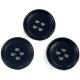 32L Coat Sewing Natural Material Buttons / Black Corozo Buttons