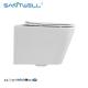 Sanitary Ware Rimless Wall Hung Toilet Flush Toilet One Piece Toilet WC Bathroom sinks