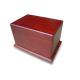 Wooden Pet urns, Solid Pine wood, Cherry color