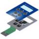 Waterproof Membrane Switch With Metal Dome , Push Button Membrane Switch