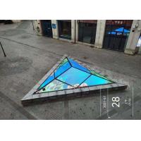Indoor AC265V Ip43 Transparent Film Led Screen 4000CD/Sqm P10