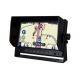 Touch Key Bus Camera System , 7 Inch Tft Lcd Car Monitor With Gps Navigation