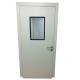 GMP Grey Metal Pharmaceutical Clean Room Door 1.5mm Frame Decoration