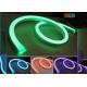 Decorative 24V Neon Led Flexible RGB , Color Changing RGB Led Neon Rope Light