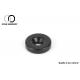 High Precision Micro Countersunk Ring Magnet Black Epoxy Coated For Watch Mobile