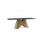 Modern Italian Dinner Dining Table And Chairs Luxury Marble Dining Room Furniture Table