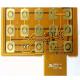 Yellow Soldermask Flexible PCB Prototype FR4 Stiffener Touch FPCB Polyimide Panel