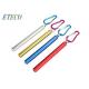 10g Collapsible Stainless Steel Drinking Straw , Colorful Telescoping Reusable Straw