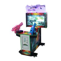 22 Inch Screen Shooting Arcade Machines , Ultra Firepower Arcade With Pink Gun