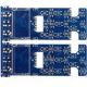 Prototype Quick Turn PCB Boards 1.6mm Blue Solder Resist FR4 TG170