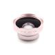 HD Cell Phone Wide Angle Lens 37mm Rose gold Aluminum Optical Glass Material