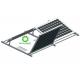 Solar Panel for Home Ballasted Photovoltaic Installation Solar 1kw System Non - Penetration