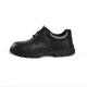 Embossed Cow Leather Sole Puncture Slip Resistant Workplace Protection PU Safety Shoes