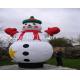 5mH Inflatables Christmas Snowman Cartoon For Outdoor Christmas Decoration