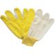 Warm Fleece Lining Construction Work Gloves , Insulated Work Gloves Customized