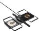 5W 7.5W 10W 15W Wireless Charging Pad Charger Station Qi Fast Charging Support For Iphone