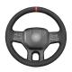 Best Selling Suede Auto Accessories Car Steering Wheel Cover for Girls Free Samples for Dodge RAM 1500 2012-2018