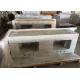 River White Granite Vanity Tops Anti - Stain With Squared Sink Hole