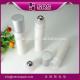 SRS 30ml free sample black empty plastic roll on bottle travel containers for