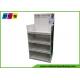 Multi Shelves Cardboard Product Displays , Shinny UV Vanish Shop Display Stands For Ready Planters FL207