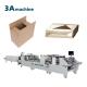 300m/min Dual- Lock Bottom Semi Automatic Folder Gluer Machine for Corrugated Boxes